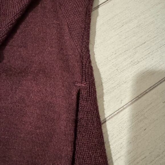 Lululemon Time To Thrive Merino Wool Jacket Dark Adobe Size 4 Warm & Cozy - Picture 4 of 7